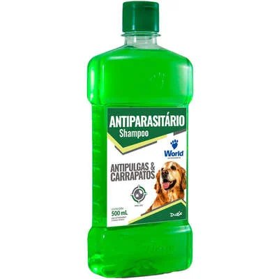 DUG'S ANTIPARASITÁRIO - Shampoo Anti Pulgas e Carrapatos - 500ml - Cães