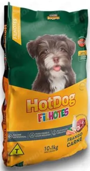 HotDog Cães Filhotes Todas as raças - Carne, Frango e leite