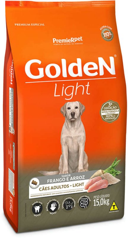 Golden Adultos Light Frango e Arroz